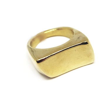 Anillo Liso Dorado